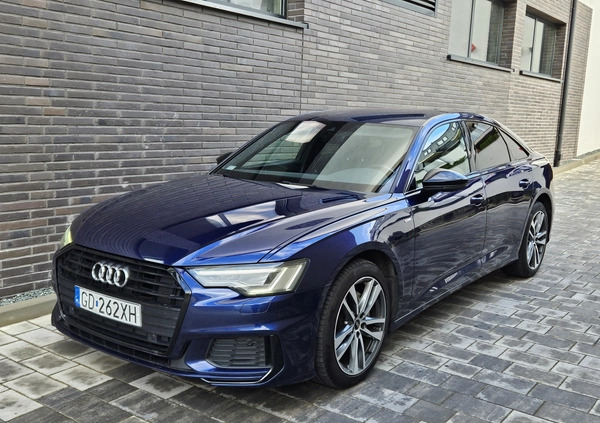 Audi A6 cena 143500 przebieg: 135000, rok produkcji 2021 z Tczew małe 407